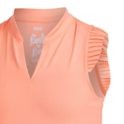 Lucky In Love Pleat Me Up Canottiera Ragazze - Albicocca -Negozio di articoli sportivi da tennis 01402000 10
