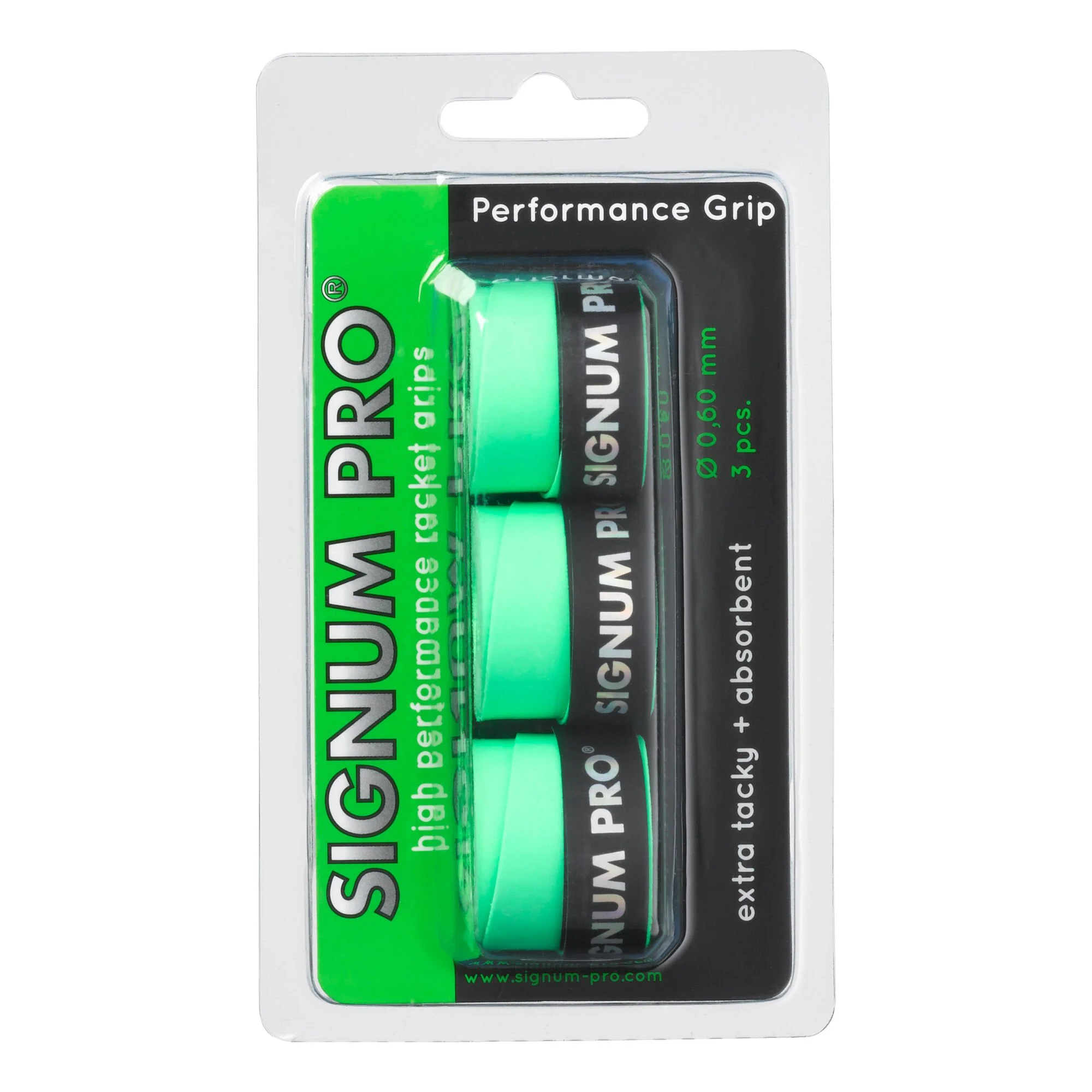 Signum Pro Performance Grip Confezione Da 3 - Verde 1 Signum Pro Performance Grip Confezione Da 3 - Verde