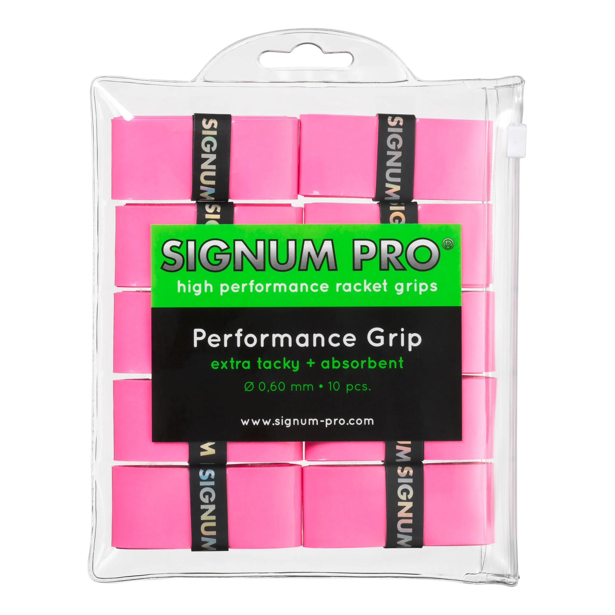 Signum Pro Performance Grip Confezione Da 10 - Rosa 1 Signum Pro Performance Grip Confezione Da 10 - Rosa
