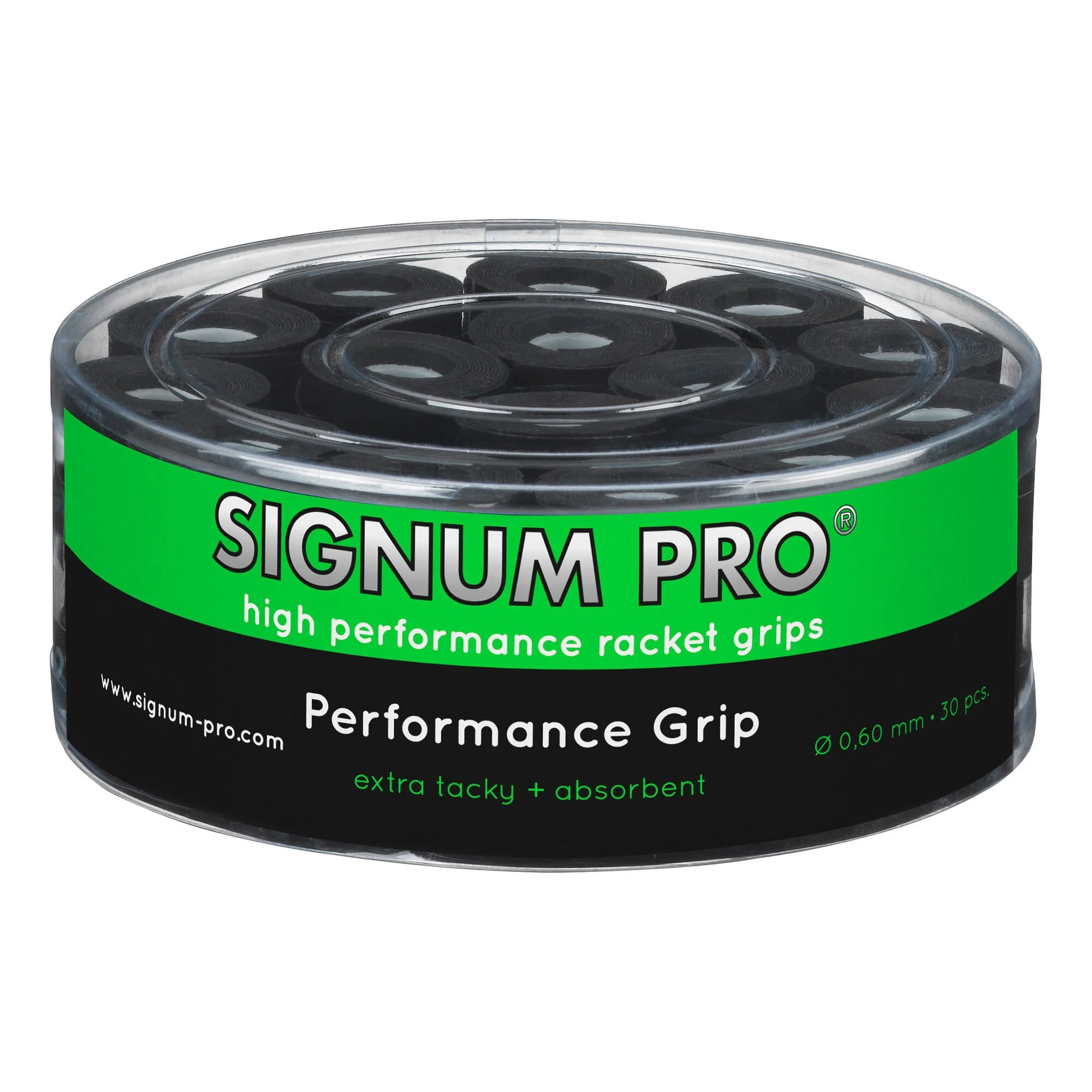 Signum Pro Performance Grip Confezione Da 30 - Nero 1 Signum Pro Performance Grip Confezione Da 30 - Nero