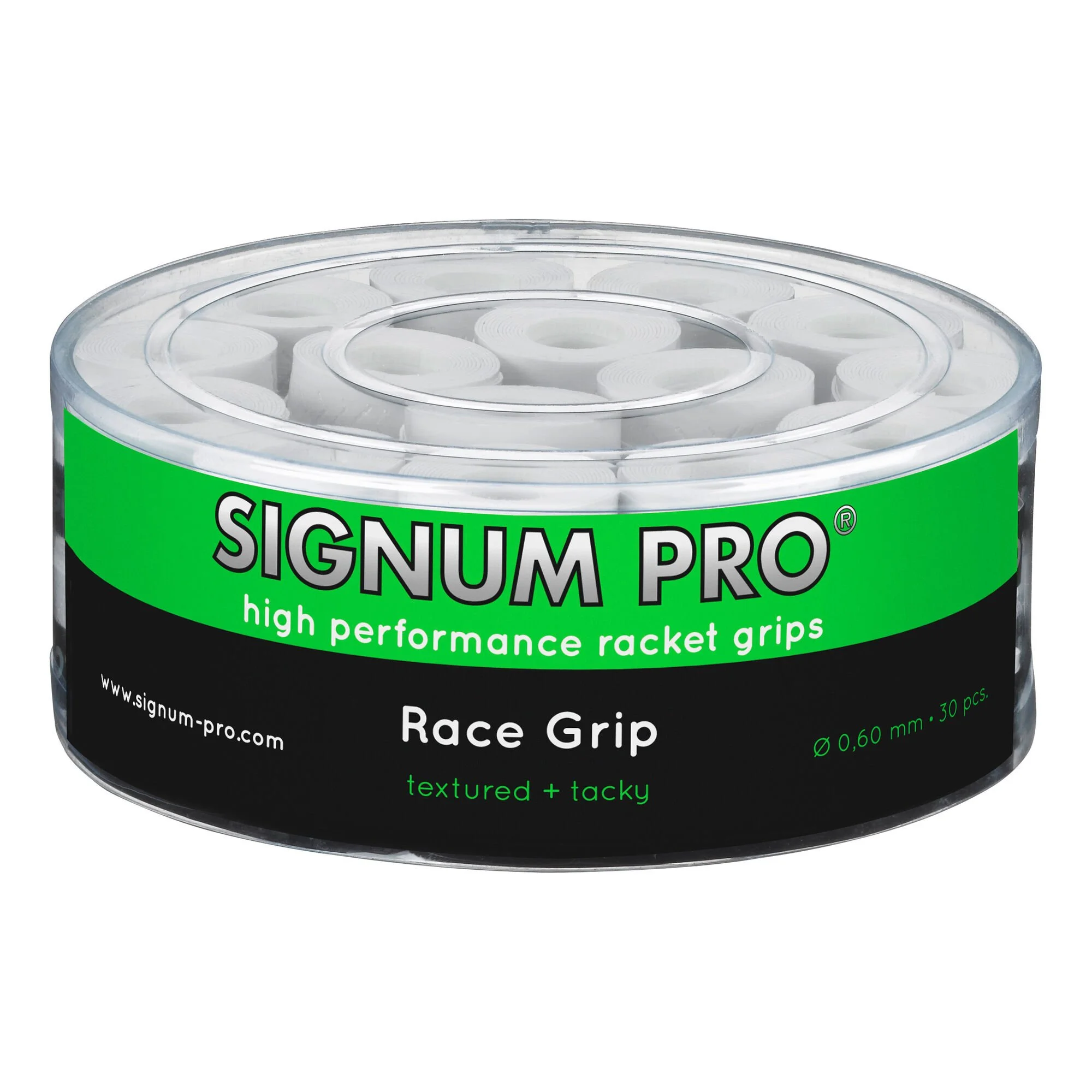 Signum Pro Race Grip Confezione Da 30 - Bianco 1 Signum Pro Race Grip Confezione Da 30 - Bianco