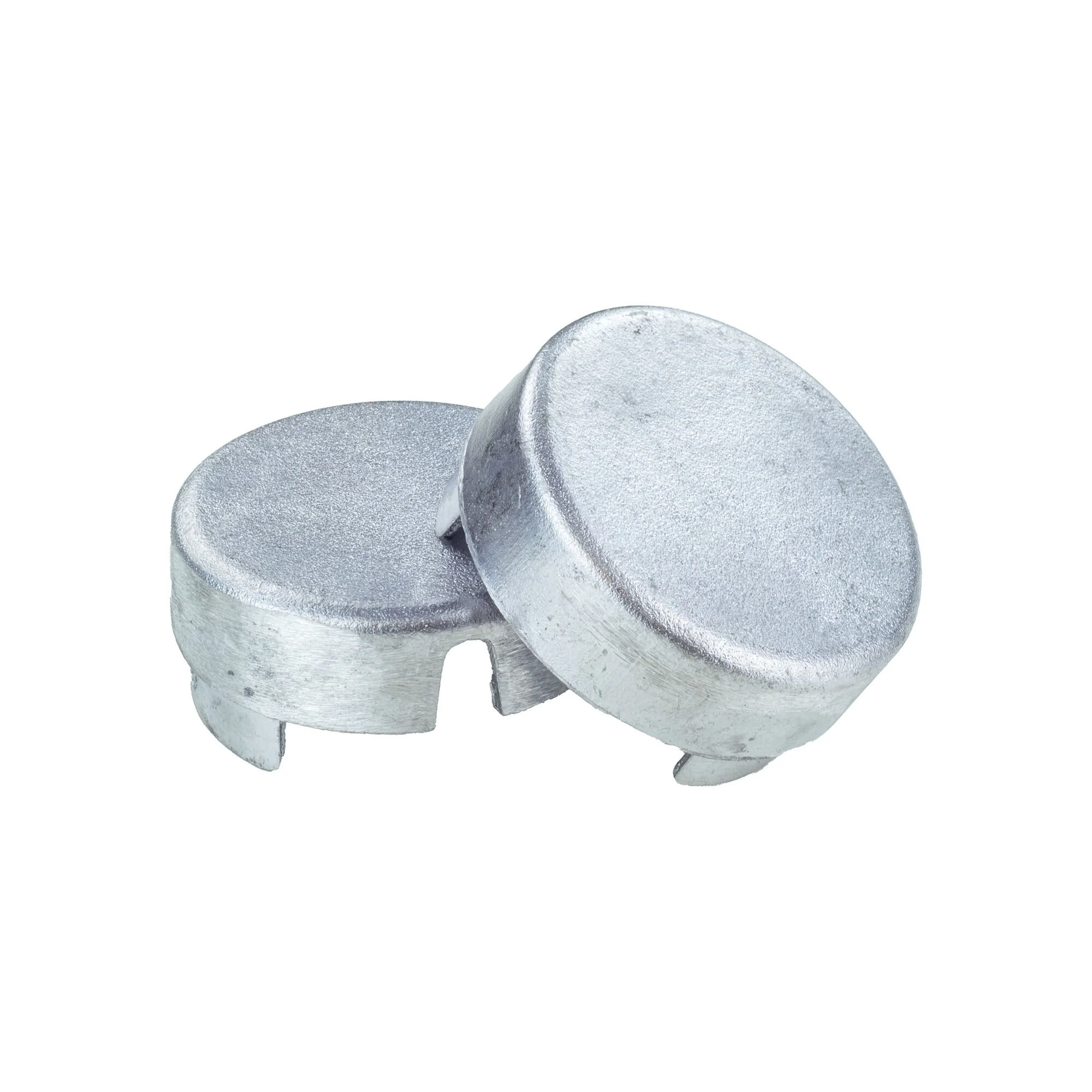 Tegra Deckel F. Tennispfosten Alu, Rund, Paar Accessori Per Impianti - Argento 2 Tegra Deckel F. Tennispfosten Alu, Rund, Paar Accessori Per Impianti - Argento - immagine 2