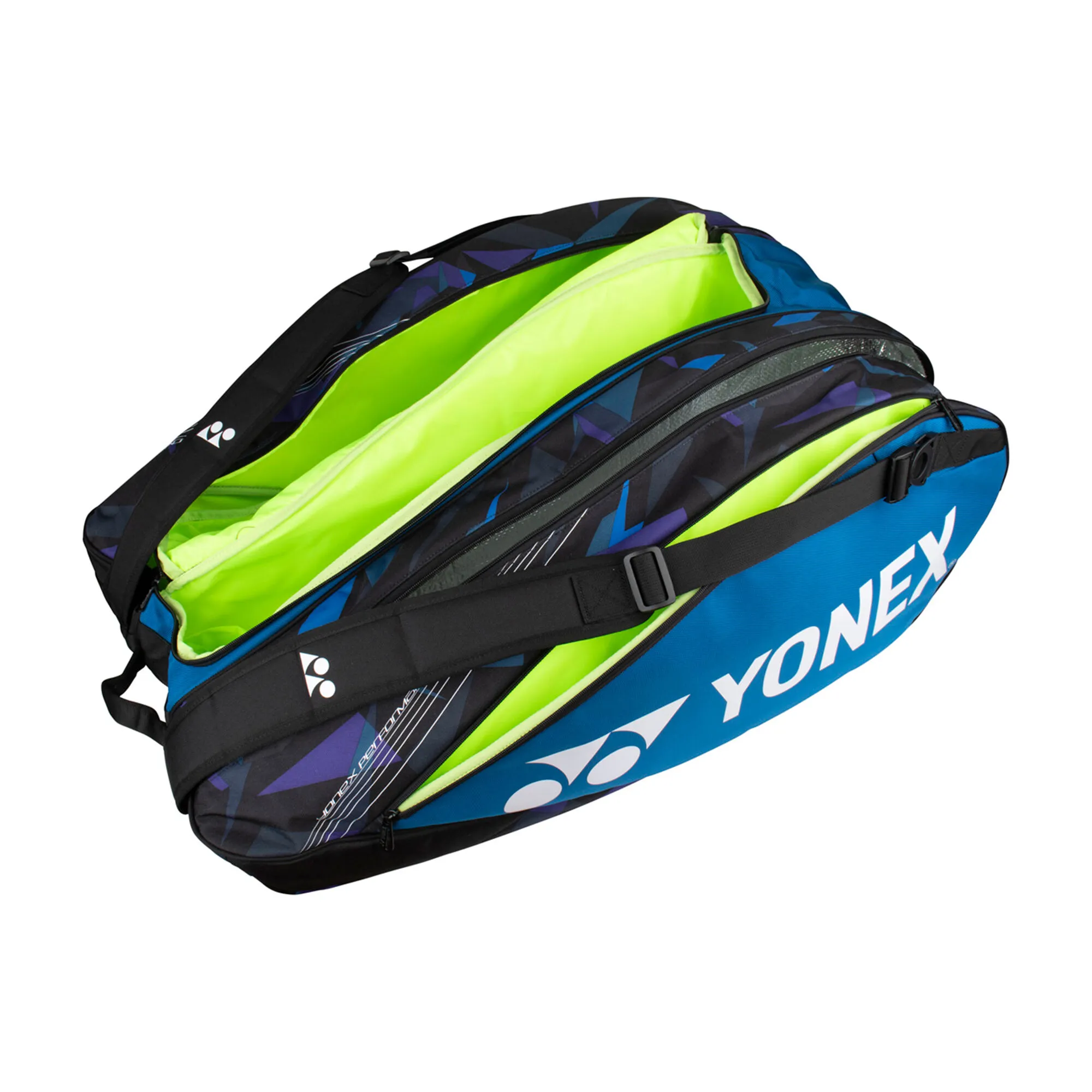 YONEX Pro Racquet Bag Borsa Per Racchetta Da 12 - Blu, Nero 3 YONEX Pro Racquet Bag Borsa Per Racchetta Da 12 - Blu, Nero - immagine 3