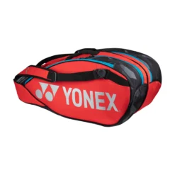 YONEX Pro Racquet Bag Borsa Per Racchetta Da 6 - Rosso, Nero -Negozio di articoli sportivi da tennis 0152600000 0 1