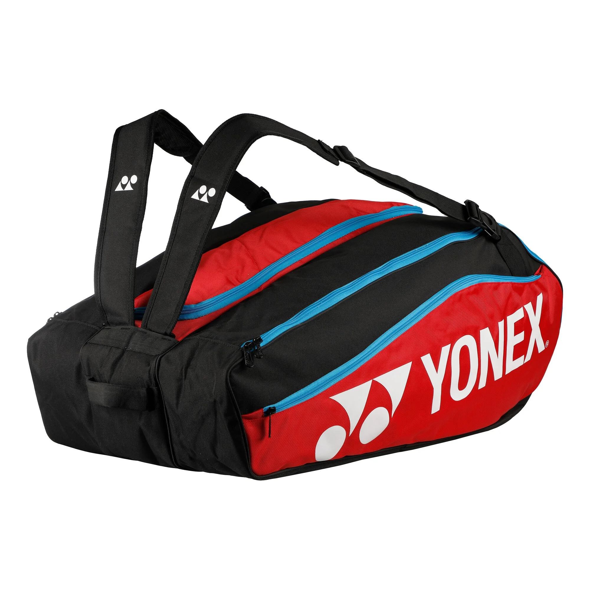 YONEX Club Line Racket Bag Borsa Per Racchetta Da 12 - Rosso, Nero 7 YONEX Club Line Racket Bag Borsa Per Racchetta Da 12 - Rosso, Nero - immagine 7