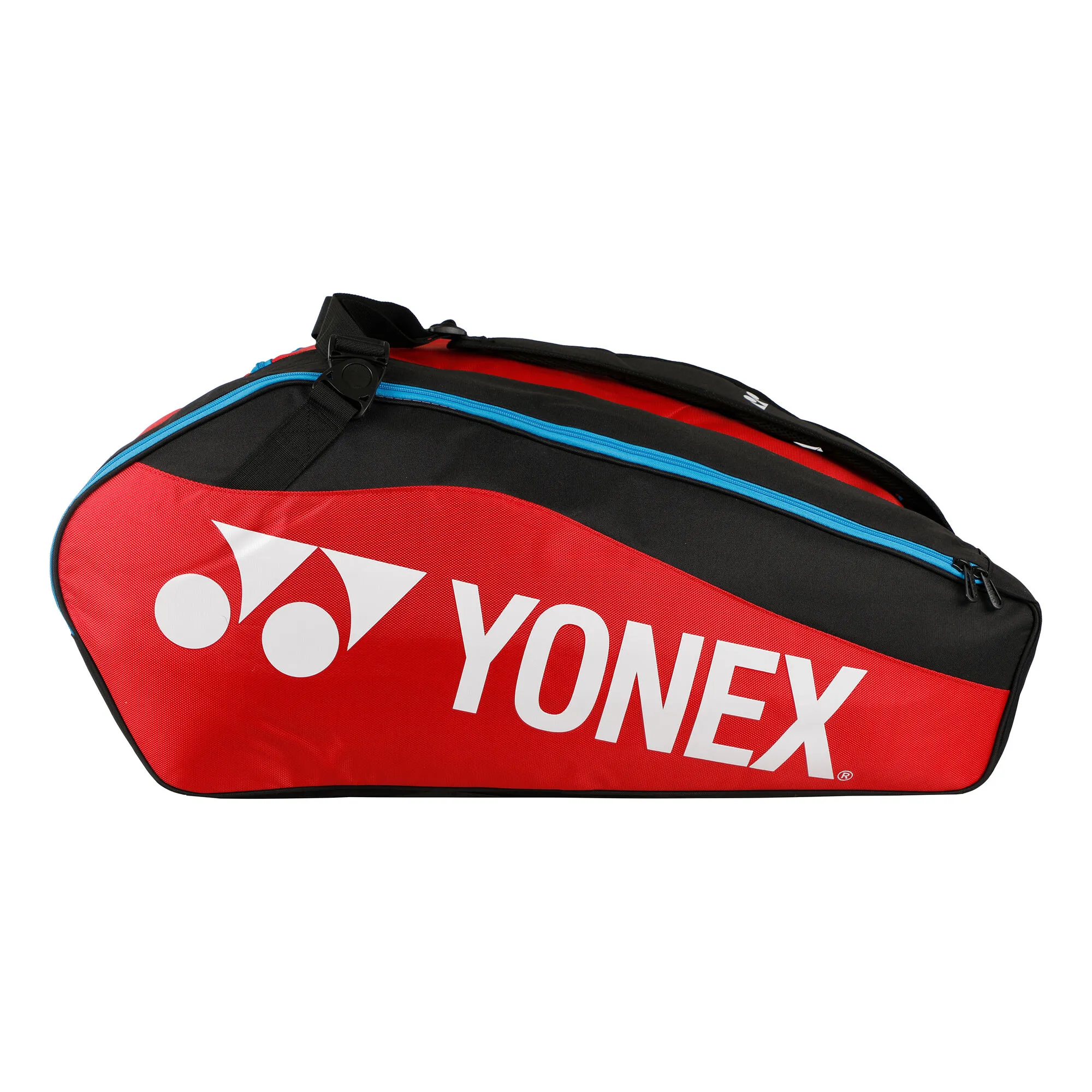 YONEX Club Line Racket Bag Borsa Per Racchetta Da 12 - Rosso, Nero 8 YONEX Club Line Racket Bag Borsa Per Racchetta Da 12 - Rosso, Nero - immagine 8