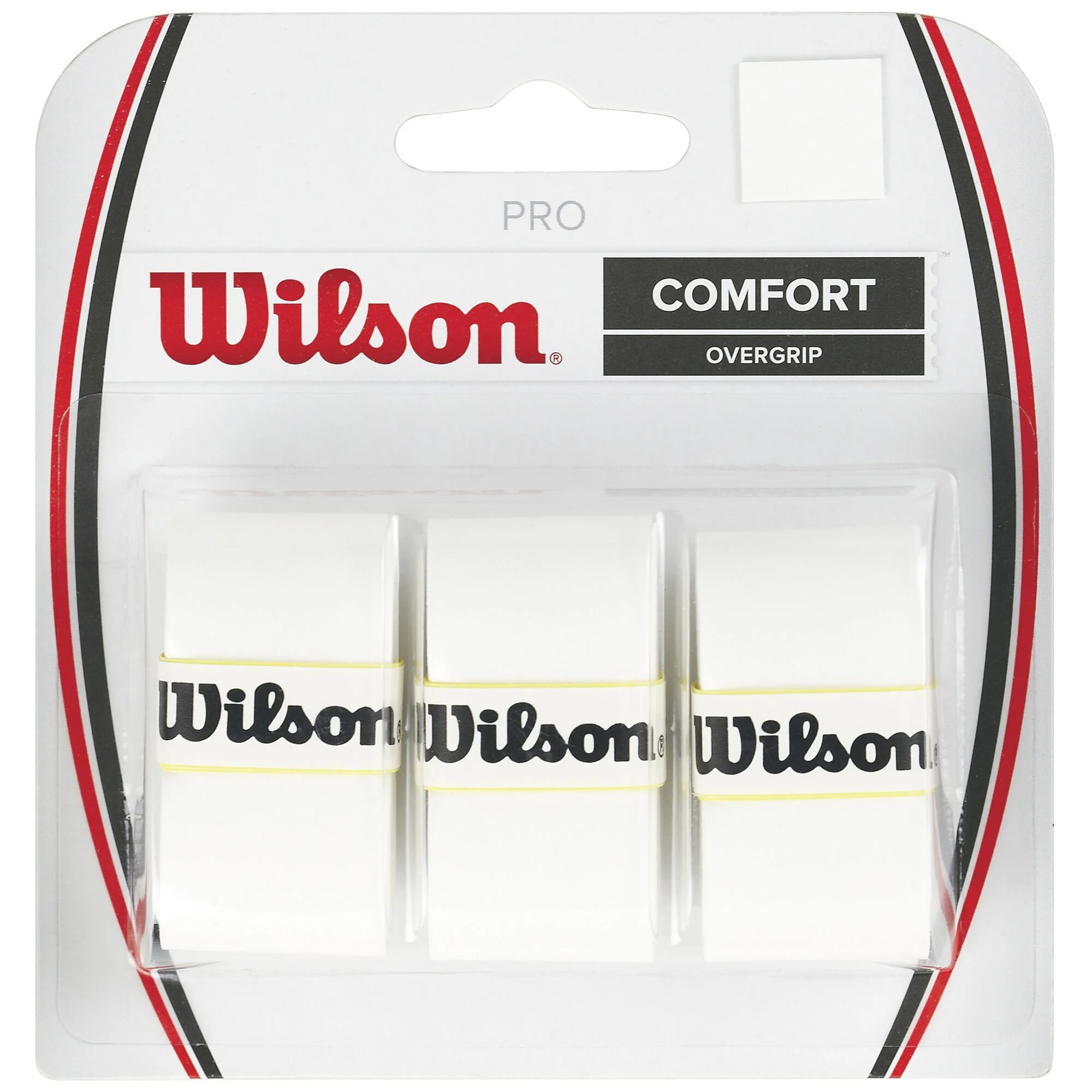 Wilson Pro Overgrip Confezione Da 3 - Bianco 1 Wilson Pro Overgrip Confezione Da 3 - Bianco