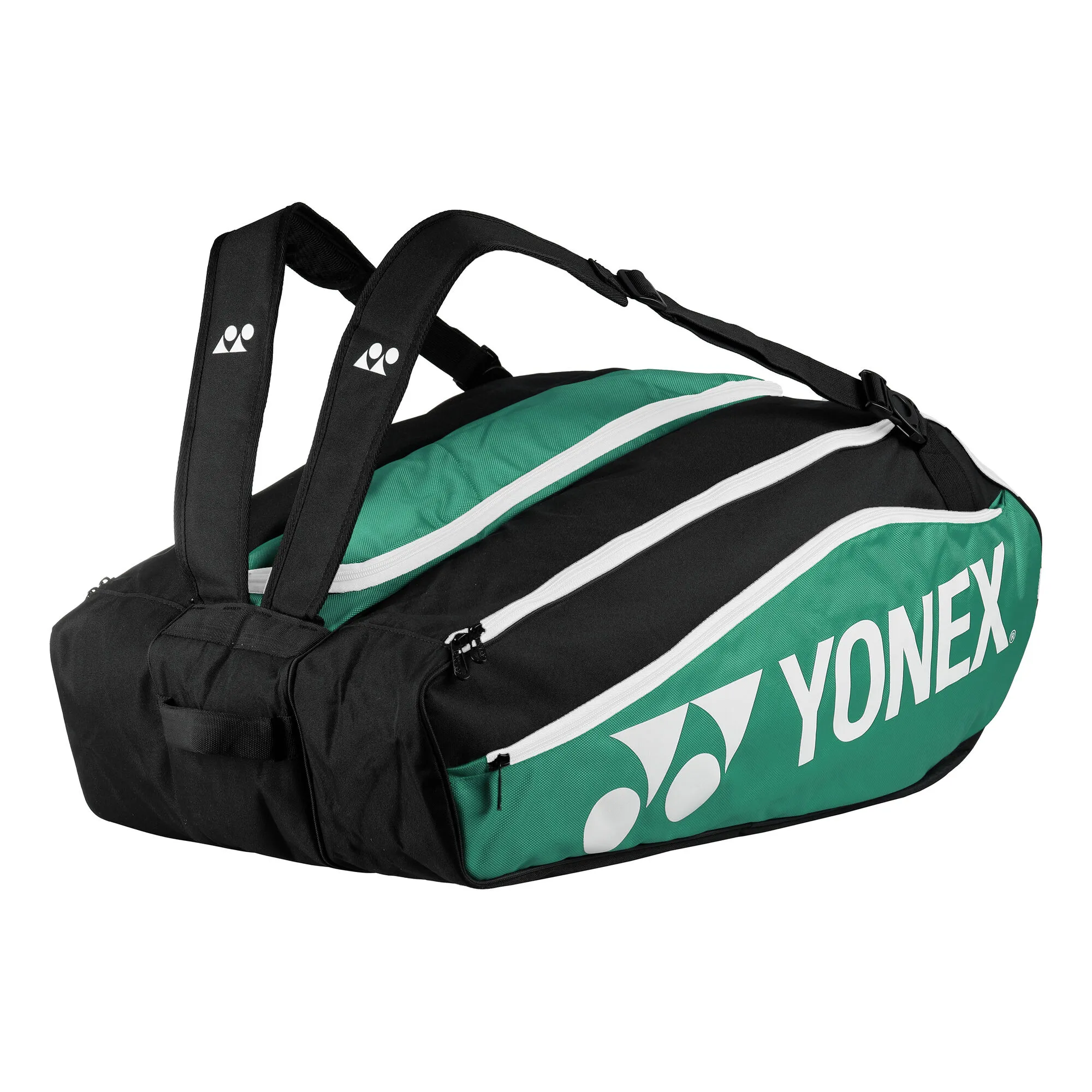 YONEX Club Line Racket Bag Borsa Per Racchetta Da 12 - Verde, Nero 7 YONEX Club Line Racket Bag Borsa Per Racchetta Da 12 - Verde, Nero - immagine 7