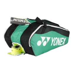 YONEX Club Line Racket Bag Borsa Per Racchetta Da 12 - Verde, Nero 12 YONEX Club Line Racket Bag Borsa Per Racchetta Da 12 - Verde, Nero -Negozio di articoli sportivi da tennis 0154600000 11