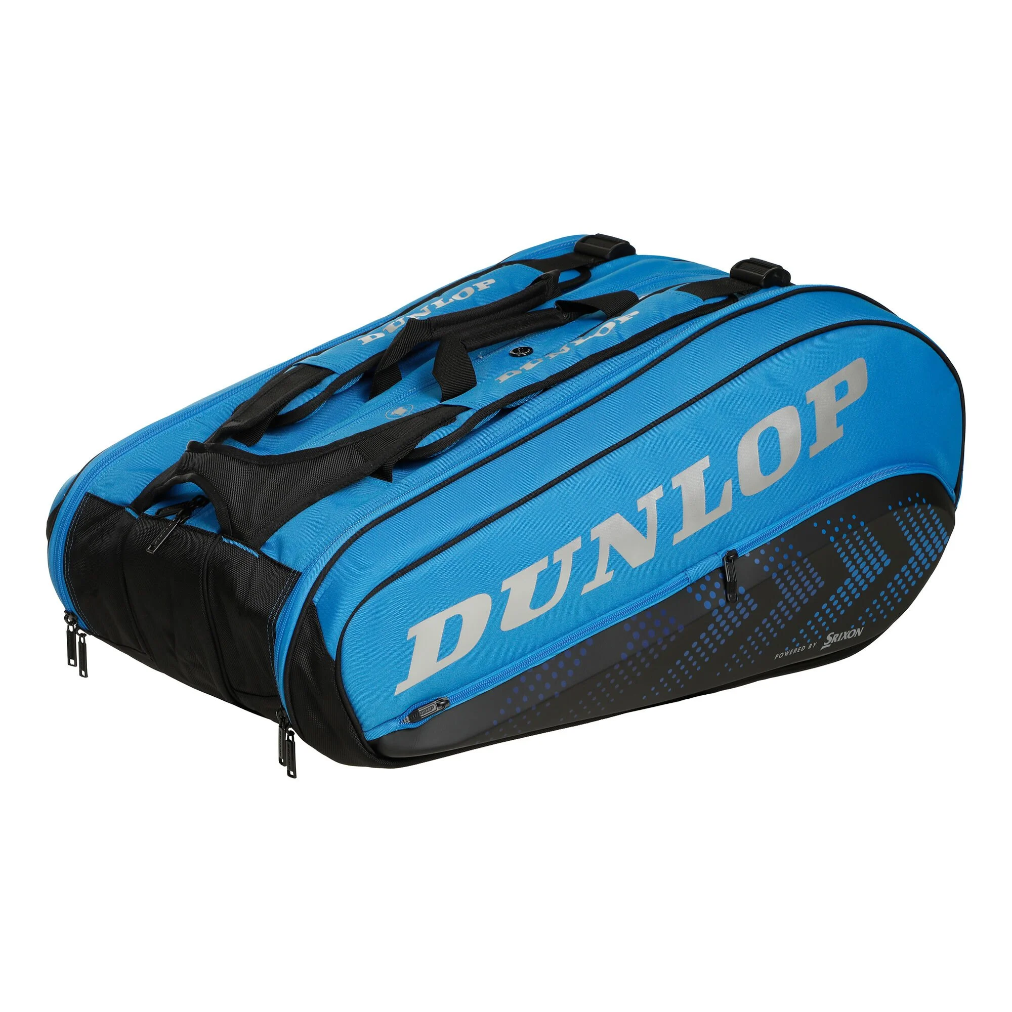Dunlop FX Performance Borsa Per Racchetta Da 12 - Blu, Nero 1 Dunlop FX Performance Borsa Per Racchetta Da 12 - Blu, Nero