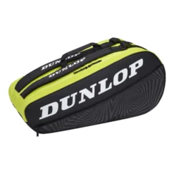 Dunlop SX Club Borsa Per Racchetta Da 10 - Nero, Giallo