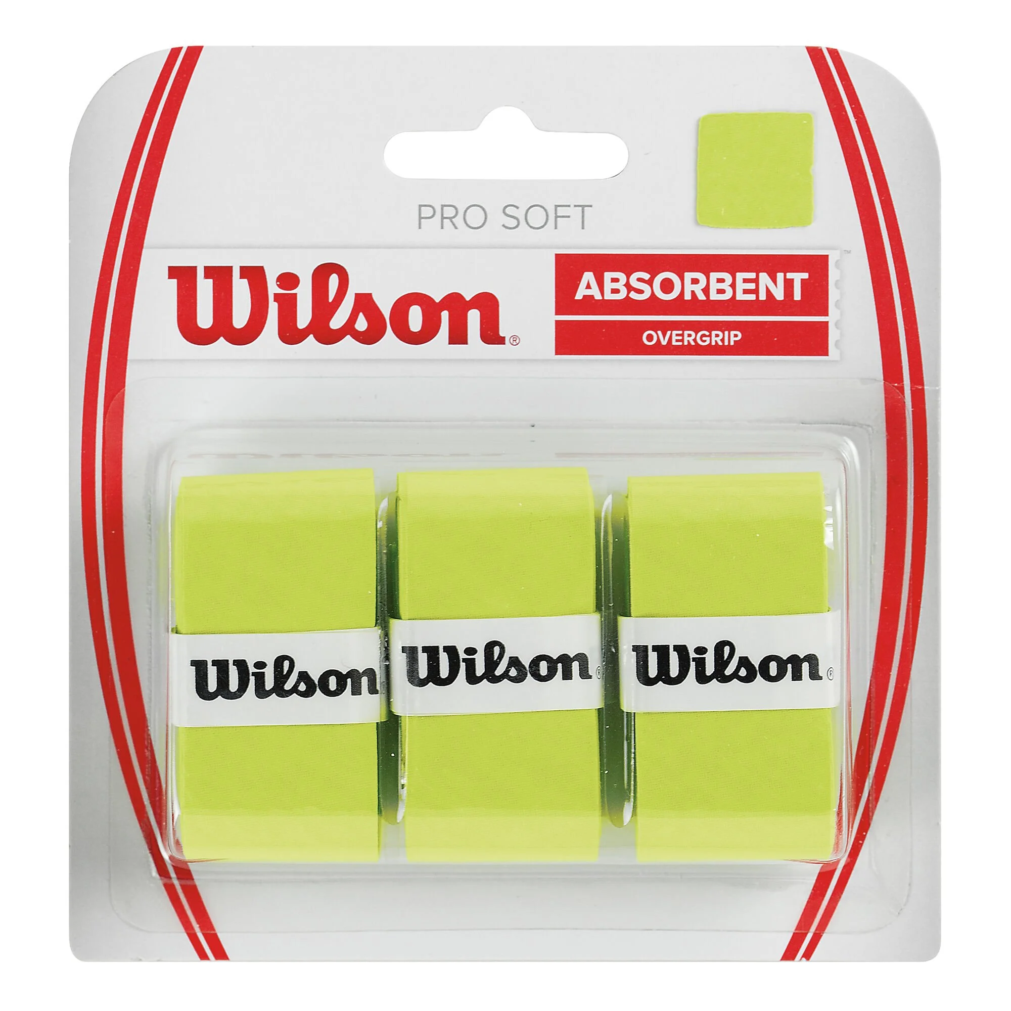Wilson Soft Overgrip Confezione Da 3 - Verde 1 Wilson Soft Overgrip Confezione Da 3 - Verde