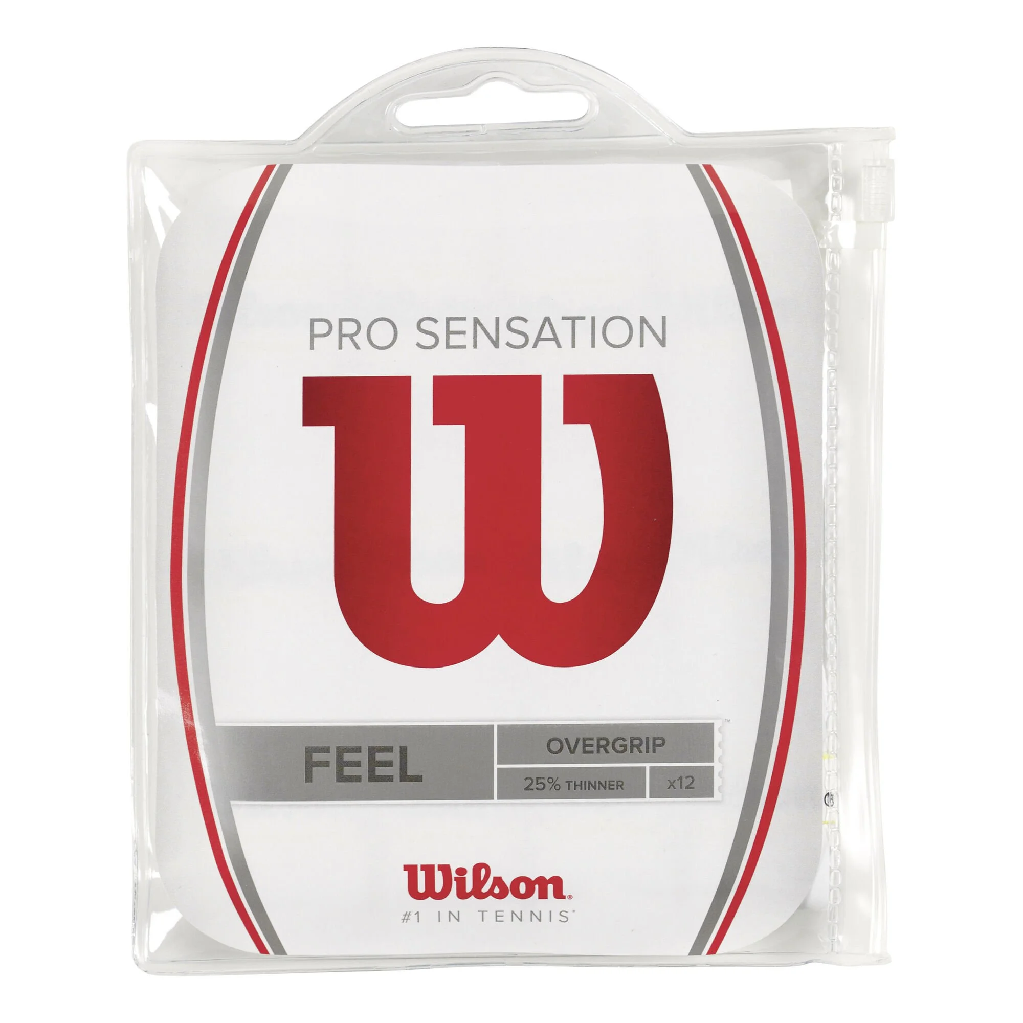 Wilson Pro Overgrip Sensation Confezione Da 12 - Bianco 1 Wilson Pro Overgrip Sensation Confezione Da 12 - Bianco