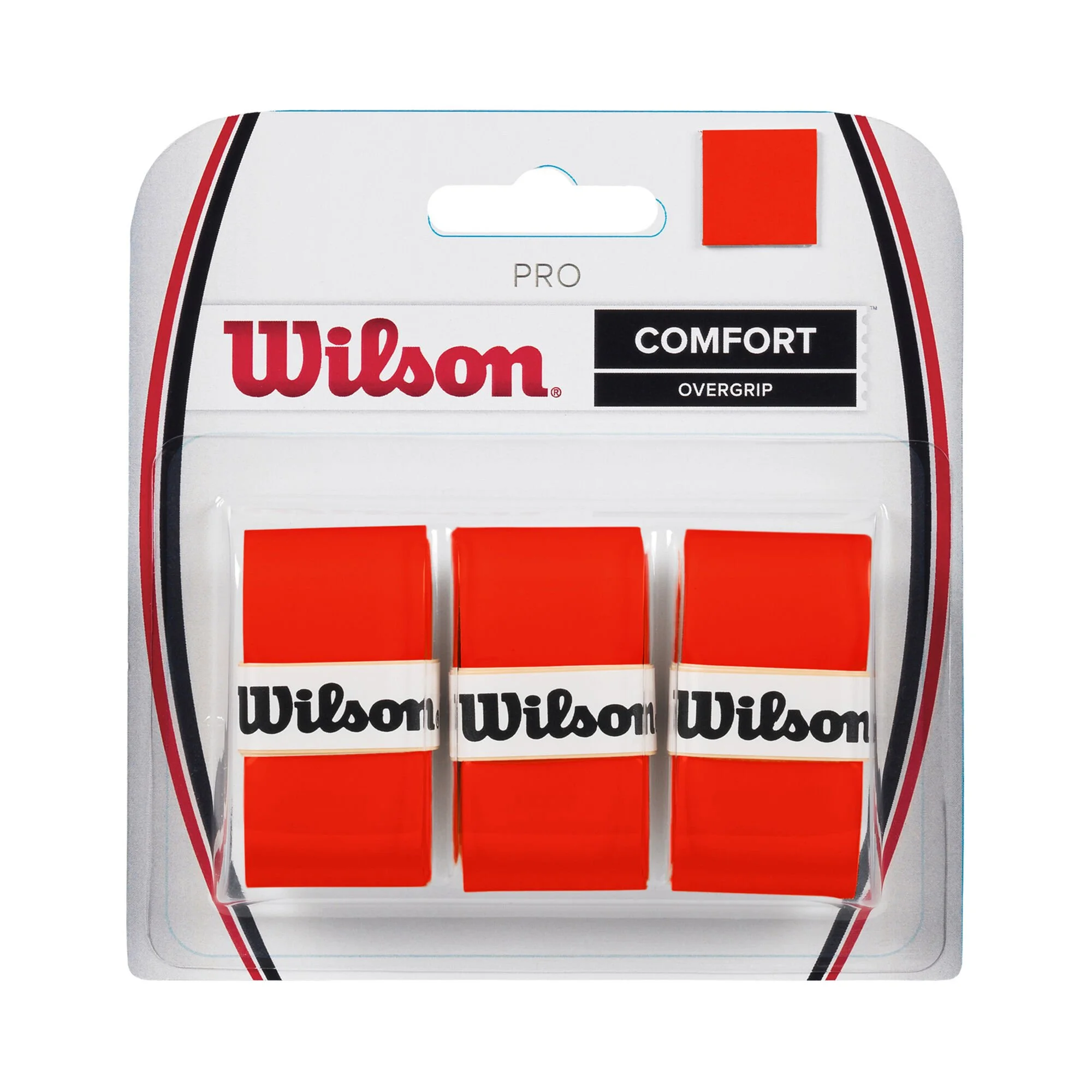 Wilson Burn Pro Overgrip Confezione Da 3 - Arancione 1 Wilson Burn Pro Overgrip Confezione Da 3 - Arancione