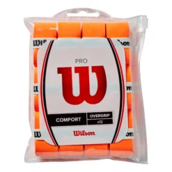 Wilson Burn Pro Overgrip Confezione Da 12 - Arancione