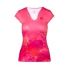 BIDI BADU Anele Tech Roundneck Maglietta Ragazze - Rosa, Multicolore