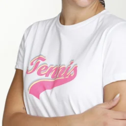Tennis-Point Tennis Signature Maglietta Donna - Bianco, Multicolore -Negozio di articoli sportivi da tennis 01756000 15