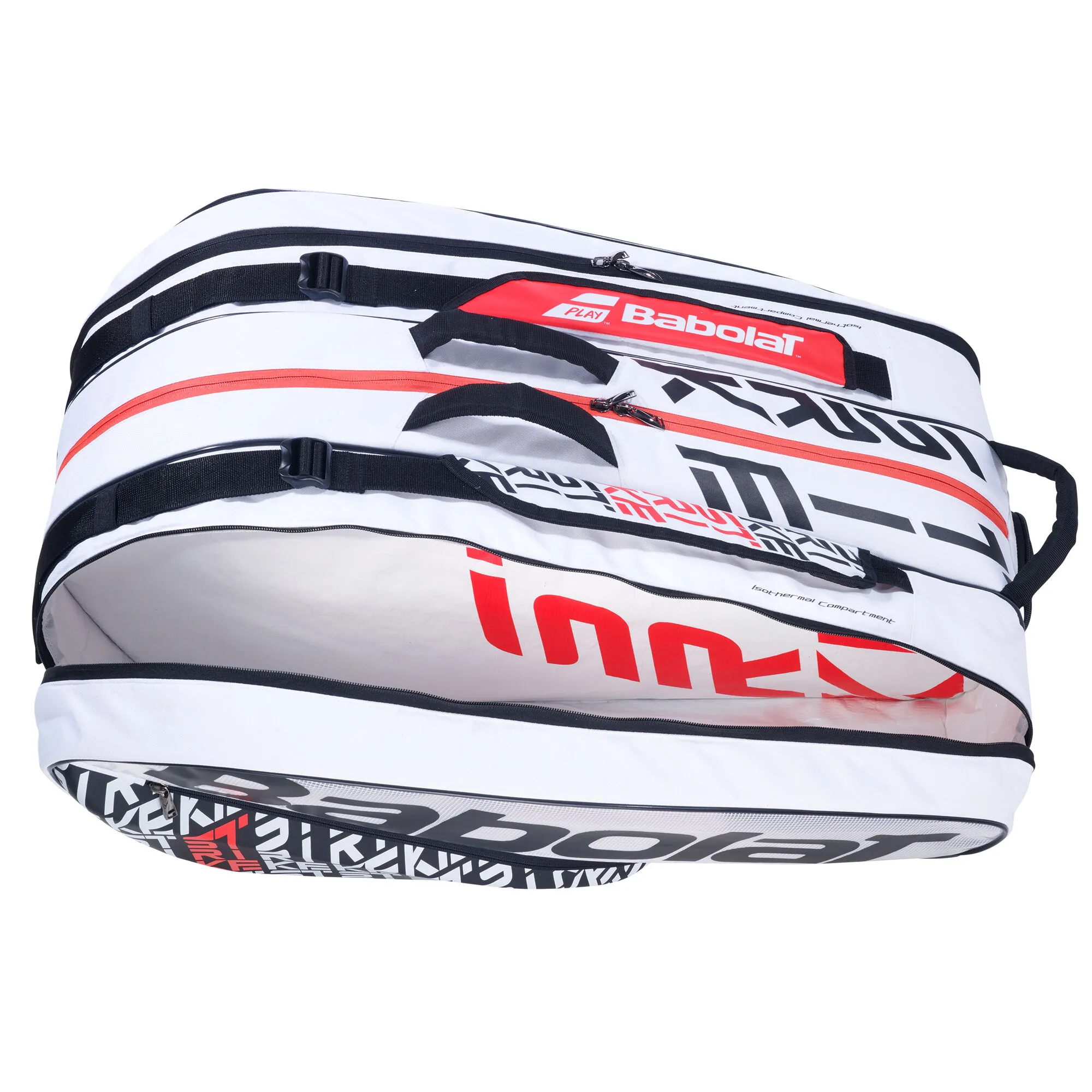 Babolat Pure Strike RH X12 Borsa Per Racchetta - Bianco, Rosso 3 Babolat Pure Strike RH X12 Borsa Per Racchetta - Bianco, Rosso - immagine 3
