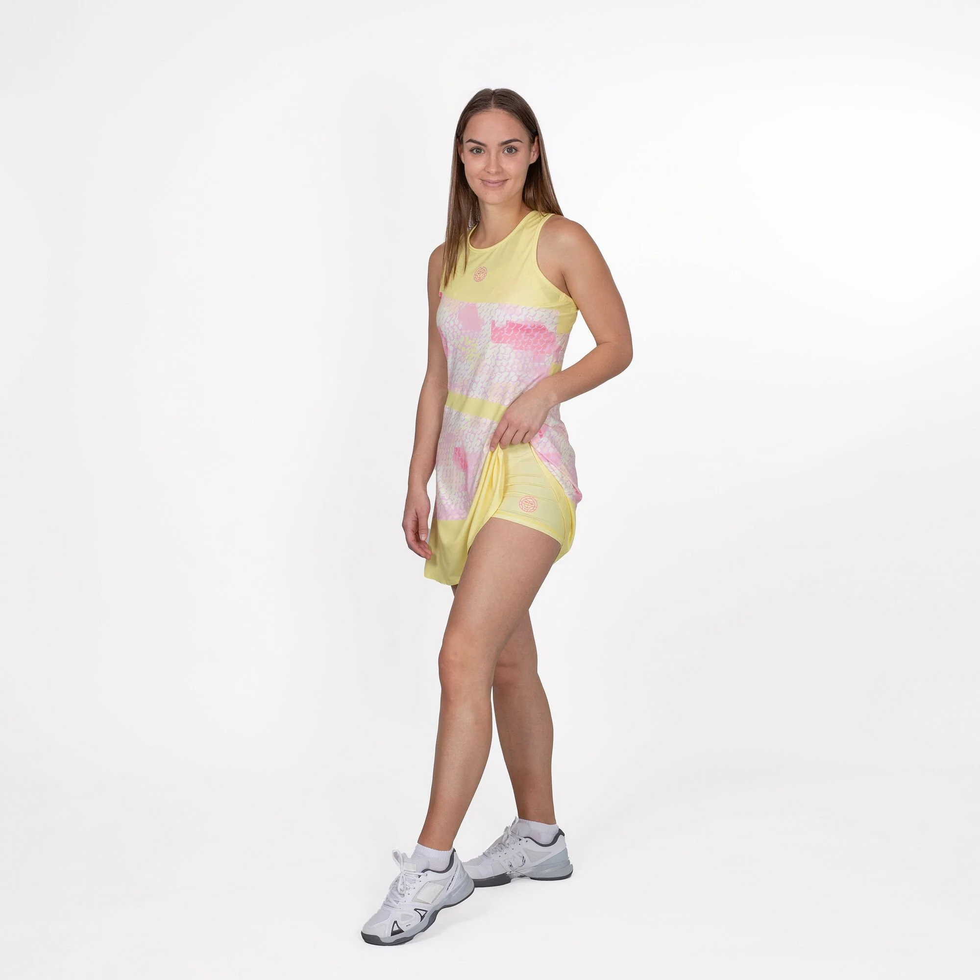 BIDI BADU Zahai Tech 2in1 Abito Donna - Giallo, Rosa 7 BIDI BADU Zahai Tech 2in1 Abito Donna - Giallo, Rosa - immagine 7