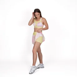 BIDI BADU Lowey Tech Plissee Gonna Donna - Giallo, Rosa 9 BIDI BADU Lowey Tech Plissee Gonna Donna - Giallo, Rosa -Negozio di articoli sportivi da tennis 01794000 15