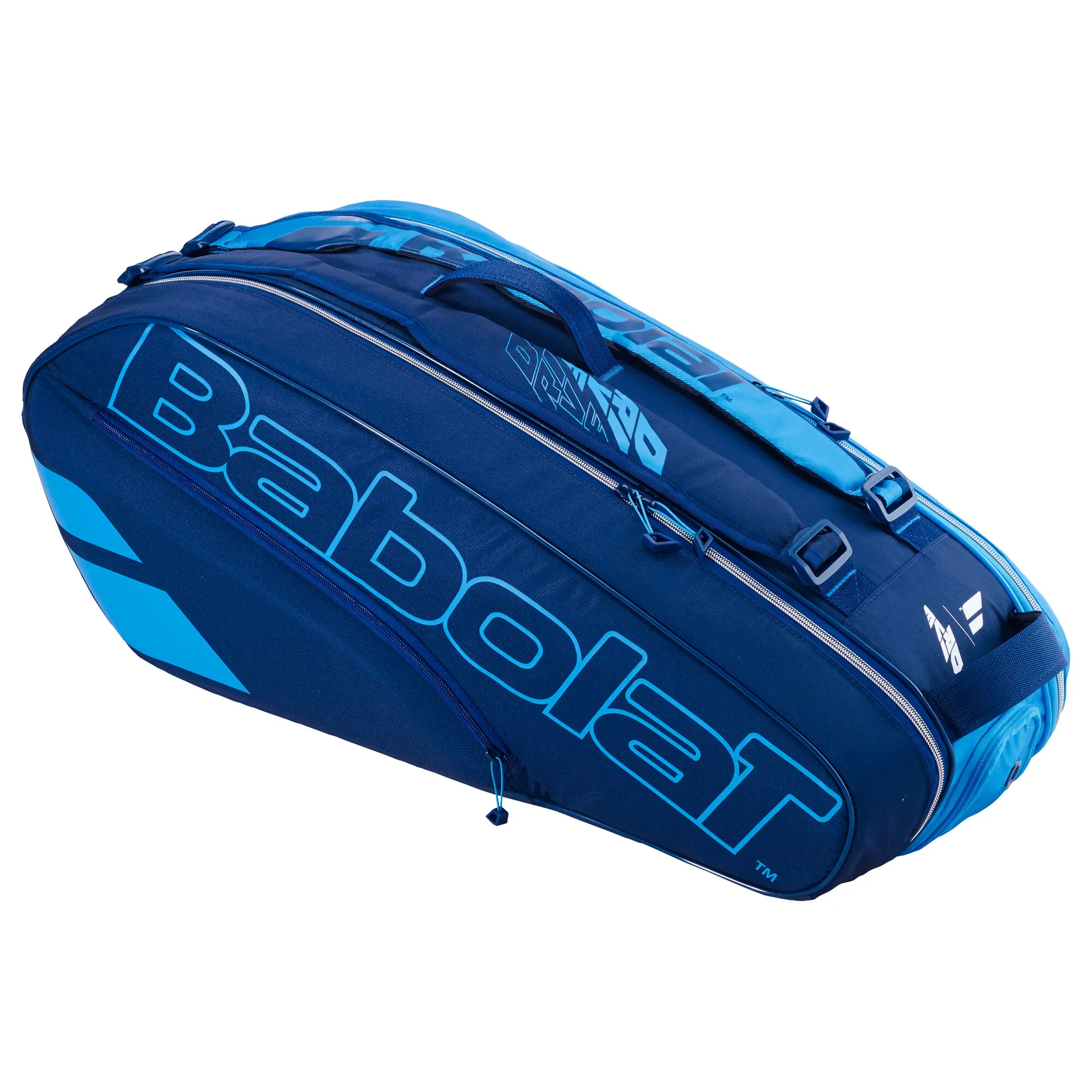 Babolat RH6 Pure Drive Borsa Per Racchetta - Blu, Nero 2 Babolat RH6 Pure Drive Borsa Per Racchetta - Blu, Nero - immagine 2