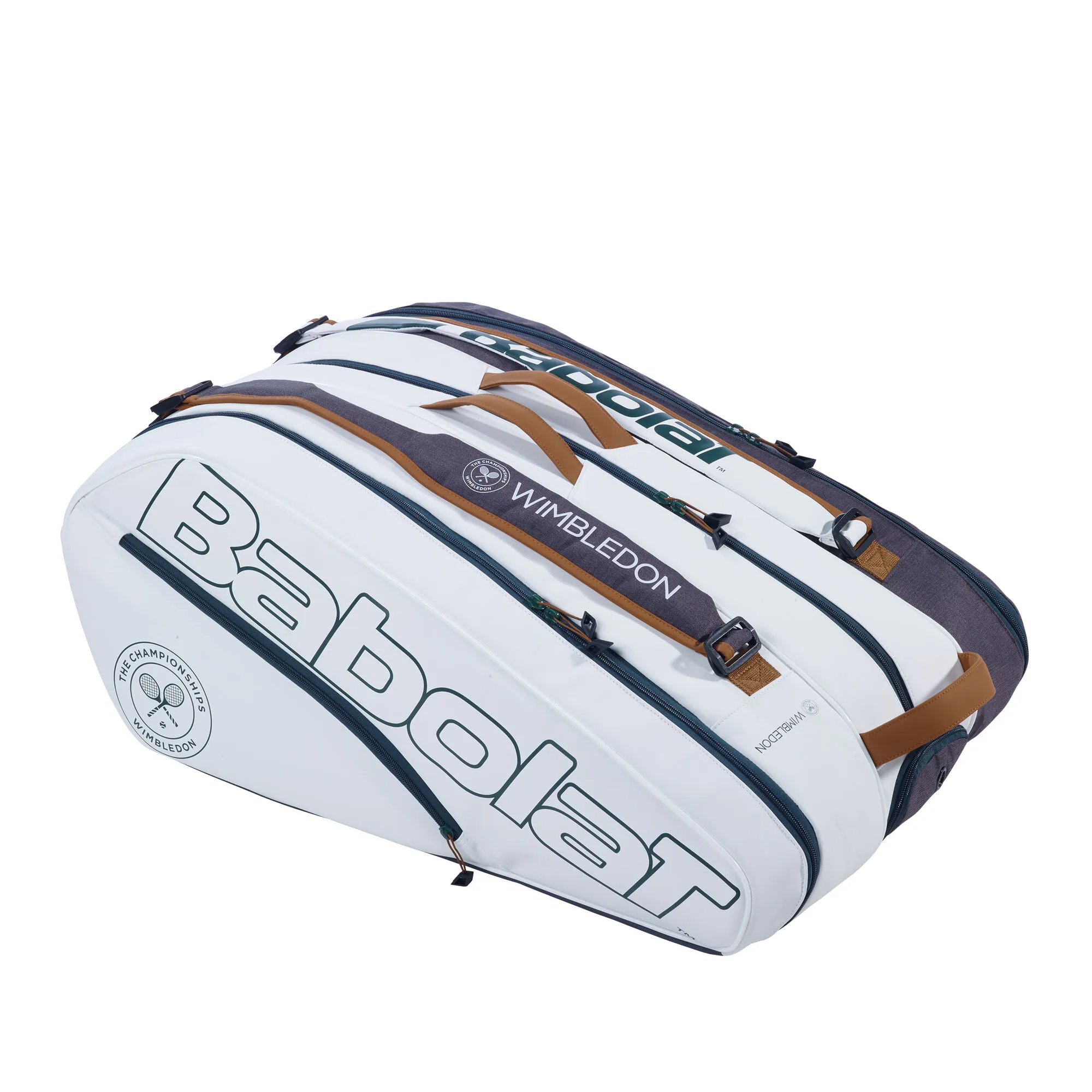 Babolat Pure Wimbledon Borsa Per Racchetta Da 12 - Bianco, Blu 1 Babolat Pure Wimbledon Borsa Per Racchetta Da 12 - Bianco, Blu