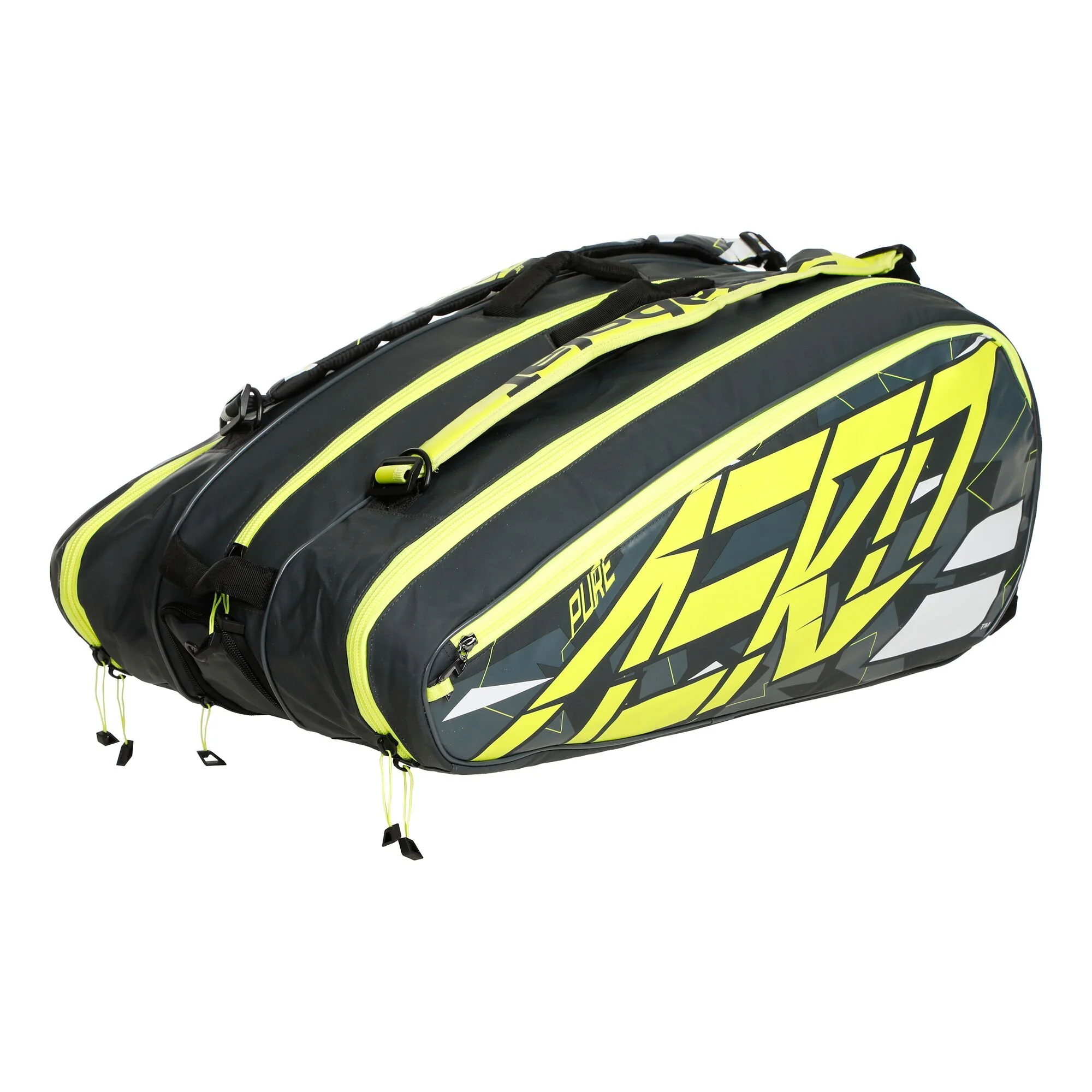 Babolat RH X 12 Pure Aero Borsa Per Racchetta - Antracite, Giallo 1 Babolat RH X 12 Pure Aero Borsa Per Racchetta - Antracite, Giallo