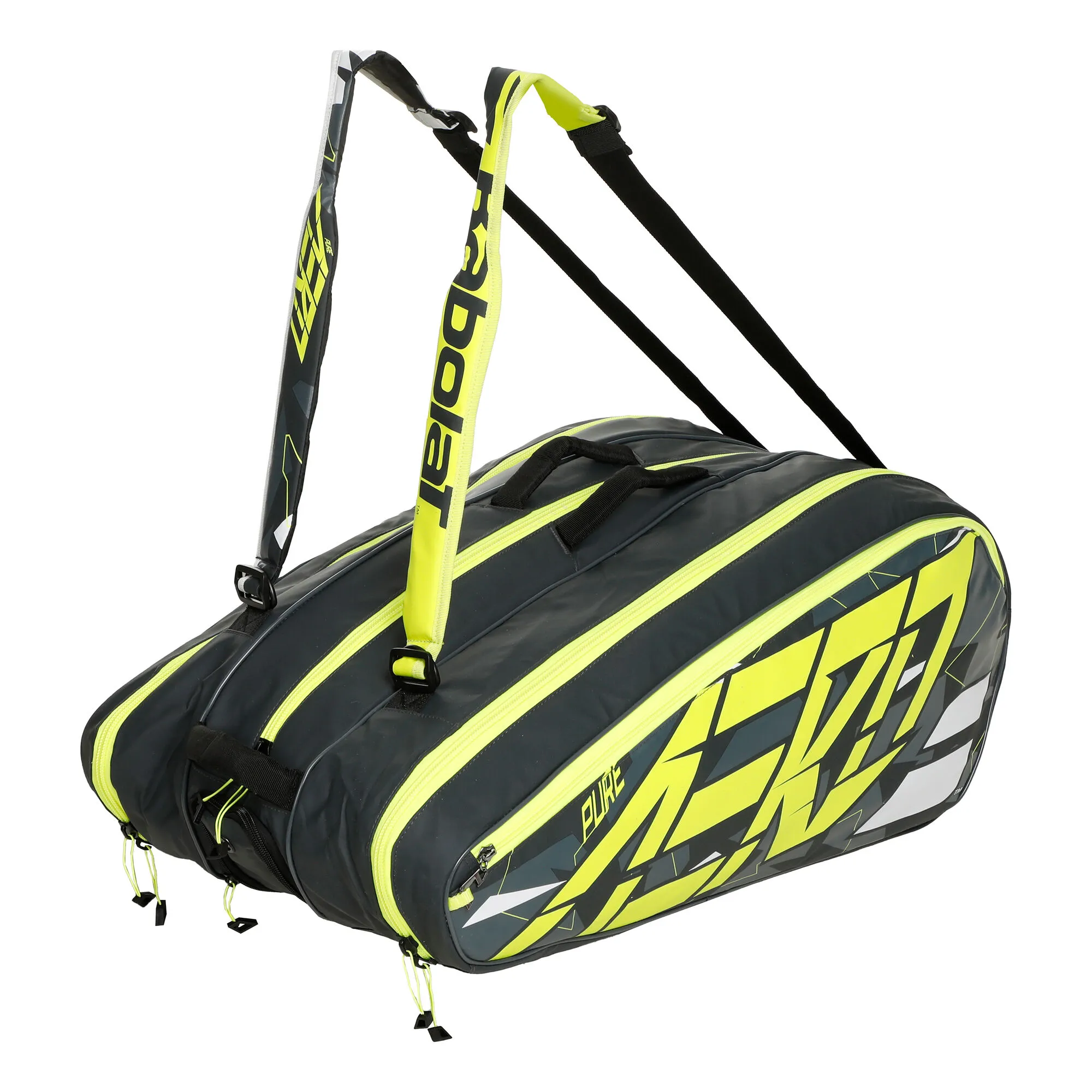 Babolat RH X 12 Pure Aero Borsa Per Racchetta - Antracite, Giallo 7 Babolat RH X 12 Pure Aero Borsa Per Racchetta - Antracite, Giallo - immagine 7