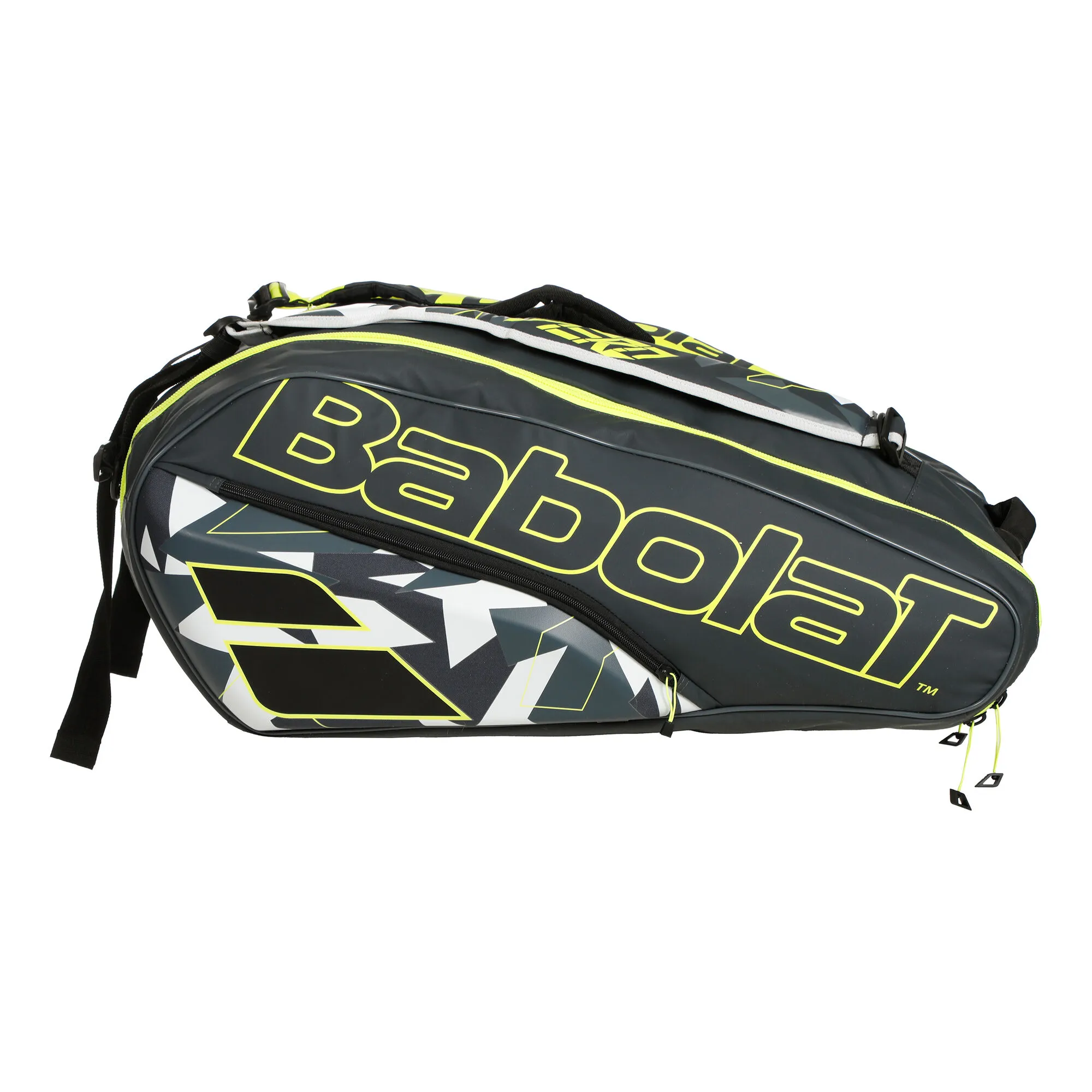 Babolat RH X 12 Pure Aero Borsa Per Racchetta - Antracite, Giallo 3 Babolat RH X 12 Pure Aero Borsa Per Racchetta - Antracite, Giallo - immagine 3