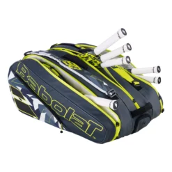 Babolat RH X 12 Pure Aero Borsa Per Racchetta - Antracite, Giallo 11 Babolat RH X 12 Pure Aero Borsa Per Racchetta - Antracite, Giallo -Negozio di articoli sportivi da tennis 0184600000 10