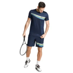 Tennis-Point Round Neck Maglietta Edizione Speciale Uomini - Blu Scuro, Multicolore 8 Tennis-Point Round Neck Maglietta Edizione Speciale Uomini - Blu Scuro, Multicolore -Negozio di articoli sportivi da tennis 01849000 0 3