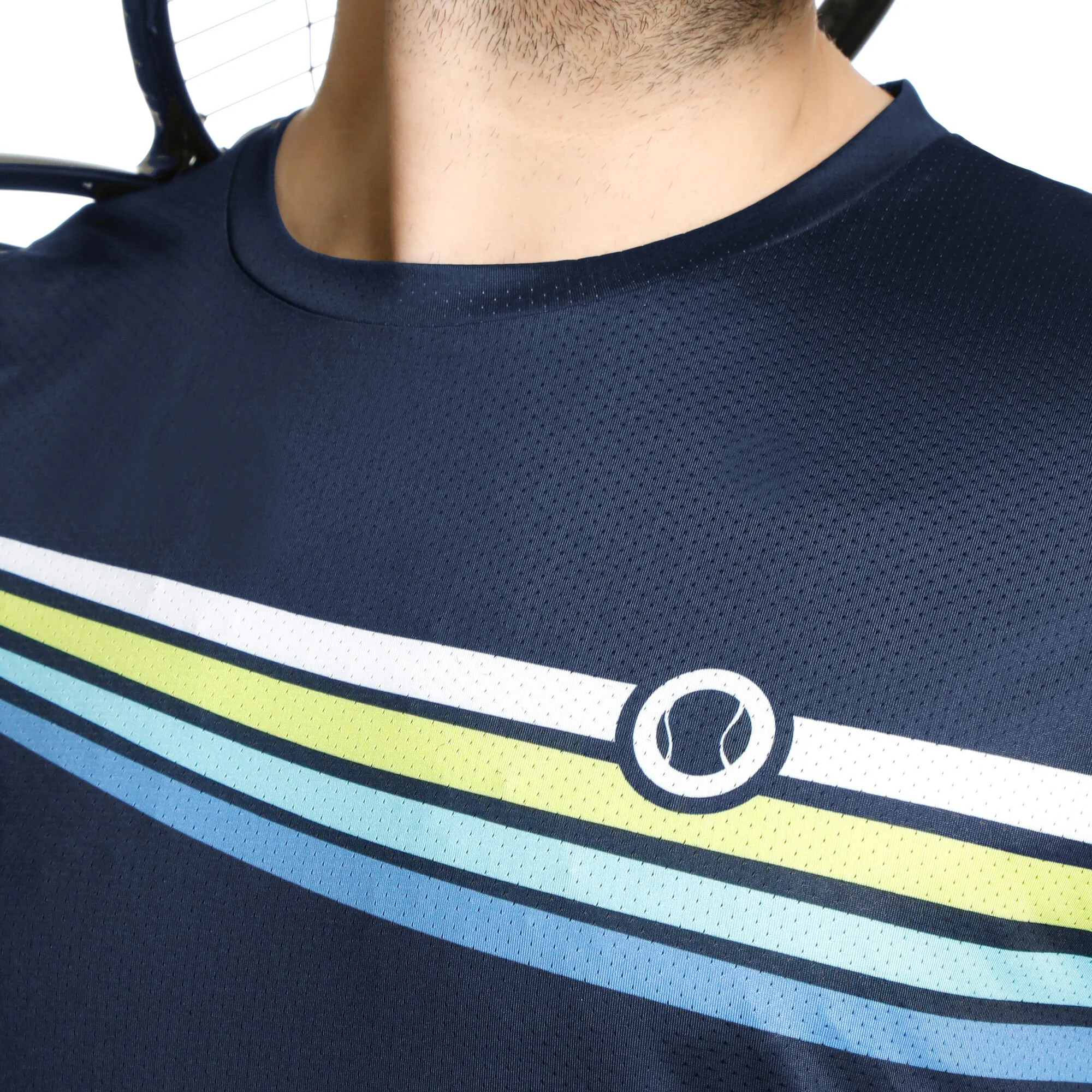 Tennis-Point Round Neck Maglietta Edizione Speciale Uomini - Blu Scuro, Multicolore 5 Tennis-Point Round Neck Maglietta Edizione Speciale Uomini - Blu Scuro, Multicolore - immagine 5