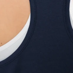 Tennis-Point Cotton Mix Canottiera Edizione Speciale Donna - Blu Scuro, Multicolore -Negozio di articoli sportivi da tennis 01863000 11