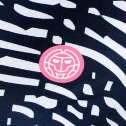 BIDI BADU Fingerprint Printed Manica Lunga Donna - Blu Scuro, Bianco -Negozio di articoli sportivi da tennis 01898000 10 1