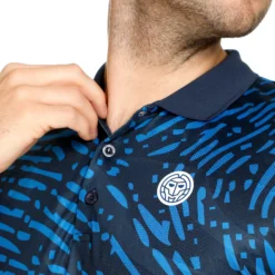 BIDI BADU Fingerprint Polo Uomini - Blu Scuro, Blu 12 BIDI BADU Fingerprint Polo Uomini - Blu Scuro, Blu -Negozio di articoli sportivi da tennis 01902000 0 5