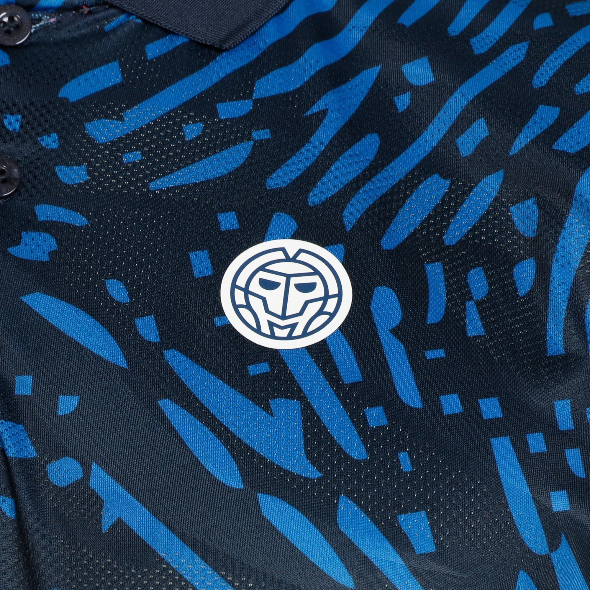 BIDI BADU Fingerprint Polo Uomini - Blu Scuro, Blu 7 BIDI BADU Fingerprint Polo Uomini - Blu Scuro, Blu - immagine 7