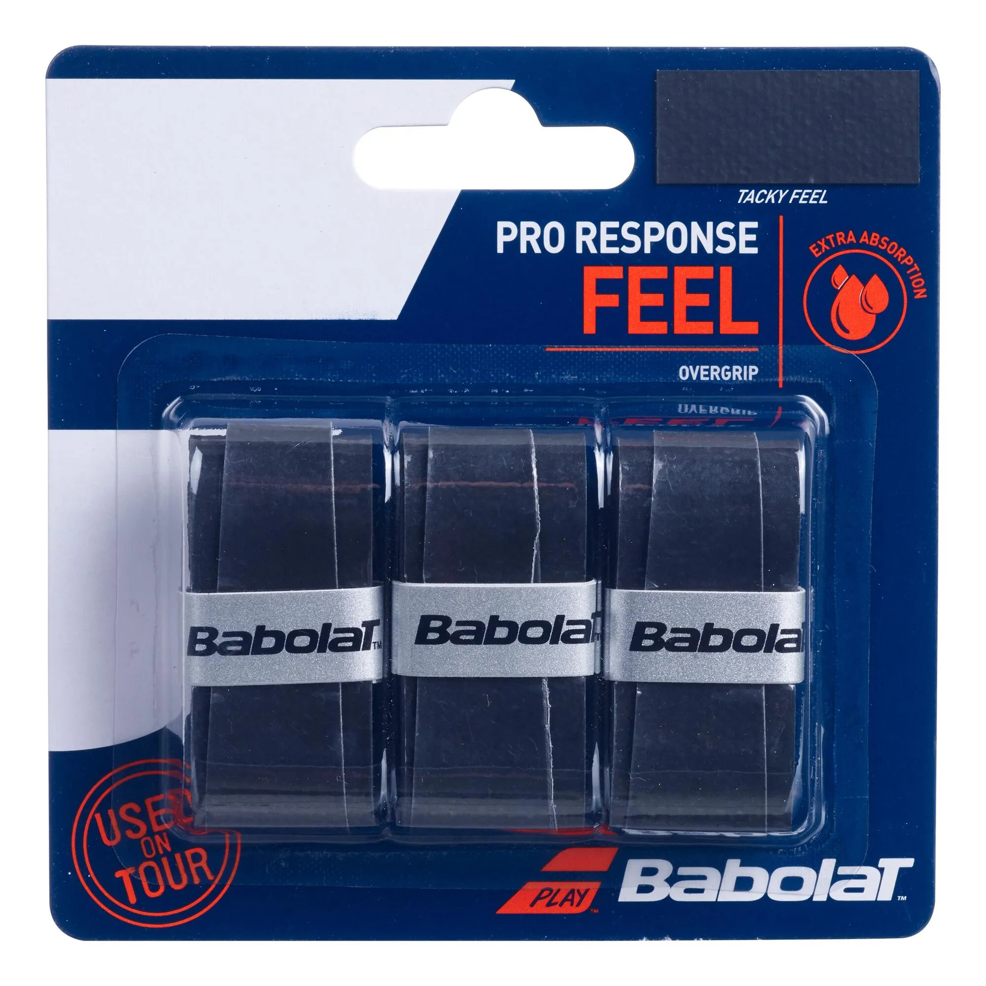 Babolat Pro Response Confezione Da 3 - Nero 1 Babolat Pro Response Confezione Da 3 - Nero