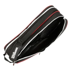 Wilson Advantage III Six Borsa Per Racchetta - Nero, Bianco -Negozio di articoli sportivi da tennis 0199200000 10