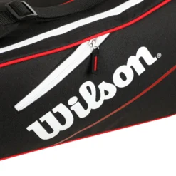 Wilson Advantage III Six Borsa Per Racchetta - Nero, Bianco -Negozio di articoli sportivi da tennis 0199200000 12