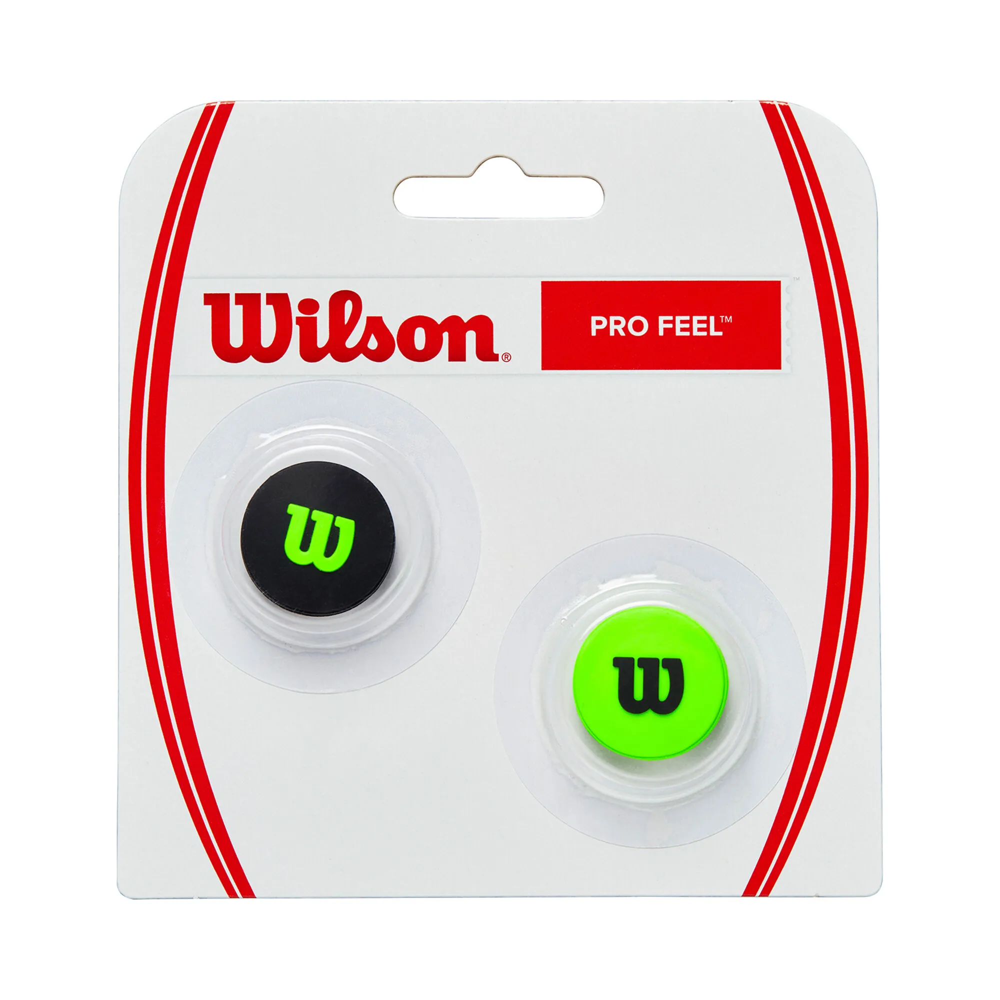Wilson Pro Feel Blade Antivibrazioni Confezione Da 2 - Nero, Verde 1 Wilson Pro Feel Blade Antivibrazioni Confezione Da 2 - Nero, Verde