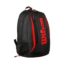 Wilson Youth Zaino Edizione Speciale - Nero, Rosso -Negozio di articoli sportivi da tennis 0214200000 0 1