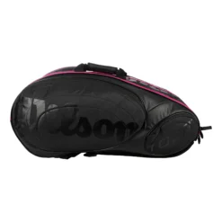 Wilson Tour 15 Borsa Per Racchetta Edizione Speciale - Nero, Rosa -Negozio di articoli sportivi da tennis 0214300000 0 4