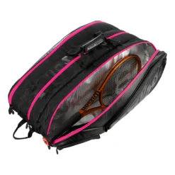 Wilson Tour 15 Borsa Per Racchetta Edizione Speciale - Nero, Rosa -Negozio di articoli sportivi da tennis 0214300000 10