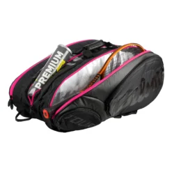 Wilson Tour 15 Borsa Per Racchetta Edizione Speciale - Nero, Rosa -Negozio di articoli sportivi da tennis 0214300000 11