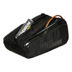 Wilson Super Tour Borsa Per Racchetta Da 15 - Nero -Negozio di articoli sportivi da tennis 0219800000 10