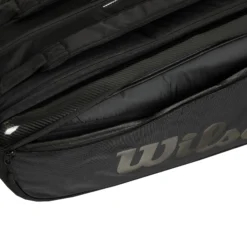 Wilson Super Tour Borsa Per Racchetta Da 15 - Nero -Negozio di articoli sportivi da tennis 0219800000 13
