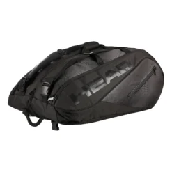 Head Tour Team 15R Megacombi Borsa Per Racchetta Edizione Speciale - Nero, Nero Brillante