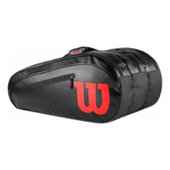Wilson Elite Borsa Per Racchetta Da 15 Edizione Speciale - Nero, Rosso -Negozio di articoli sportivi da tennis 0226400000 0 4