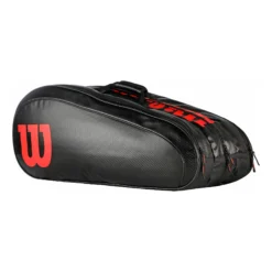 Wilson Elite Borsa Per Racchetta Da 15 Edizione Speciale - Nero, Rosso -Negozio di articoli sportivi da tennis 0226400000 0 7