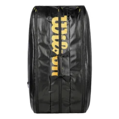 Wilson Elite Borsa Per Racchetta Da 15 Edizione Speciale - Nero, Oro -Negozio di articoli sportivi da tennis 0226500000 0 8
